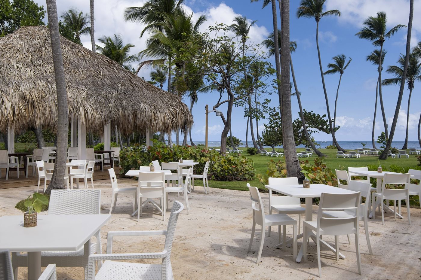 Terrasse du Club Lounge , Wyndham Alltra Samana All-Inclusive Resort