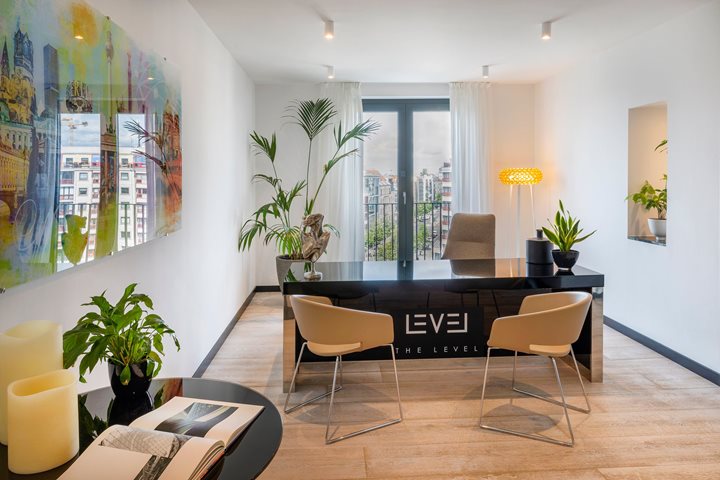 The Level front desk, Meliá Berlin