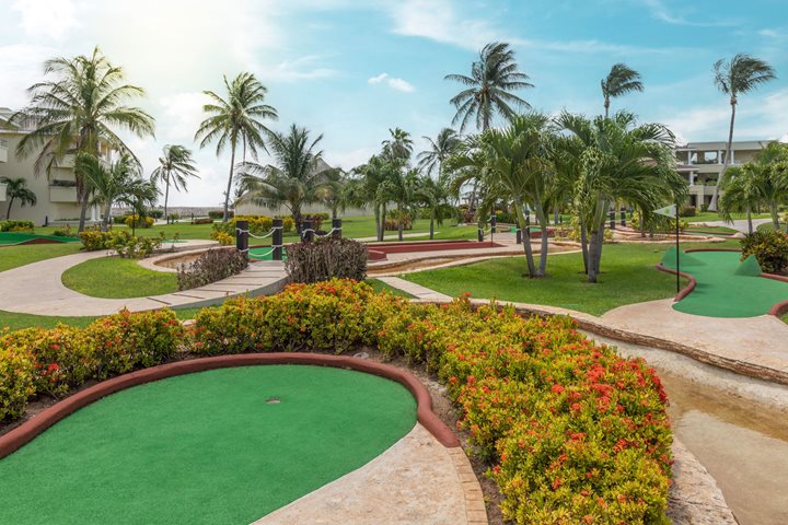 Minigolf, Moon Palace Nizuc, Riviera Maya