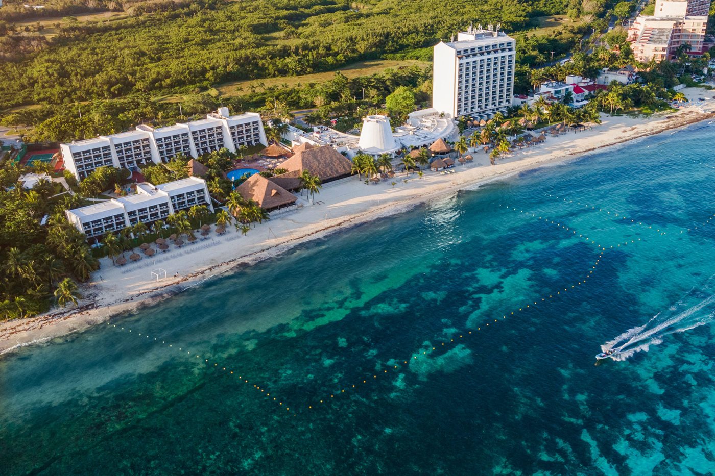 Aerial, Meliá Cozumel