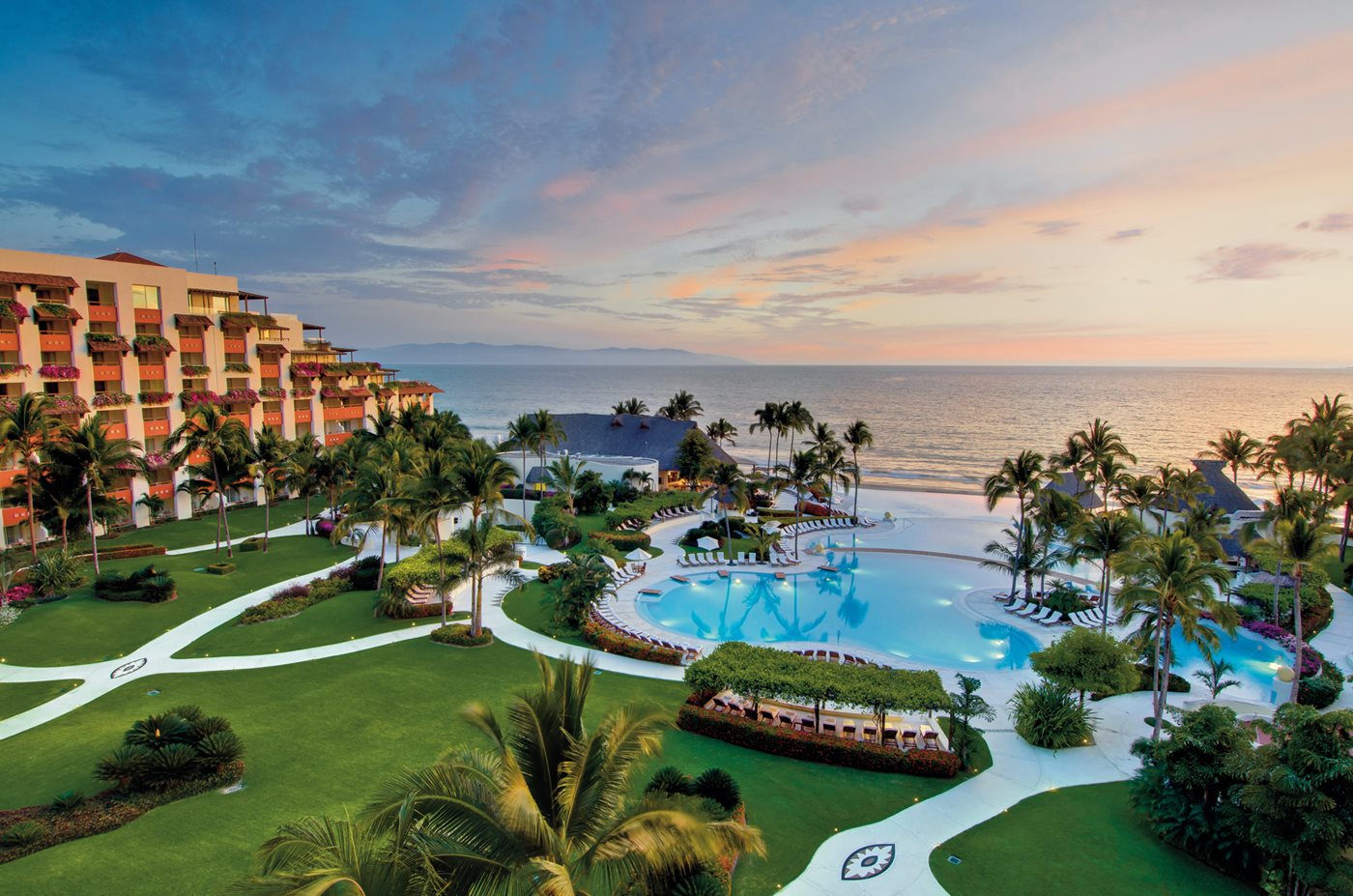 Vue aérienne, Grand Velas Riviera Nayarit, Riviera Nayarit
