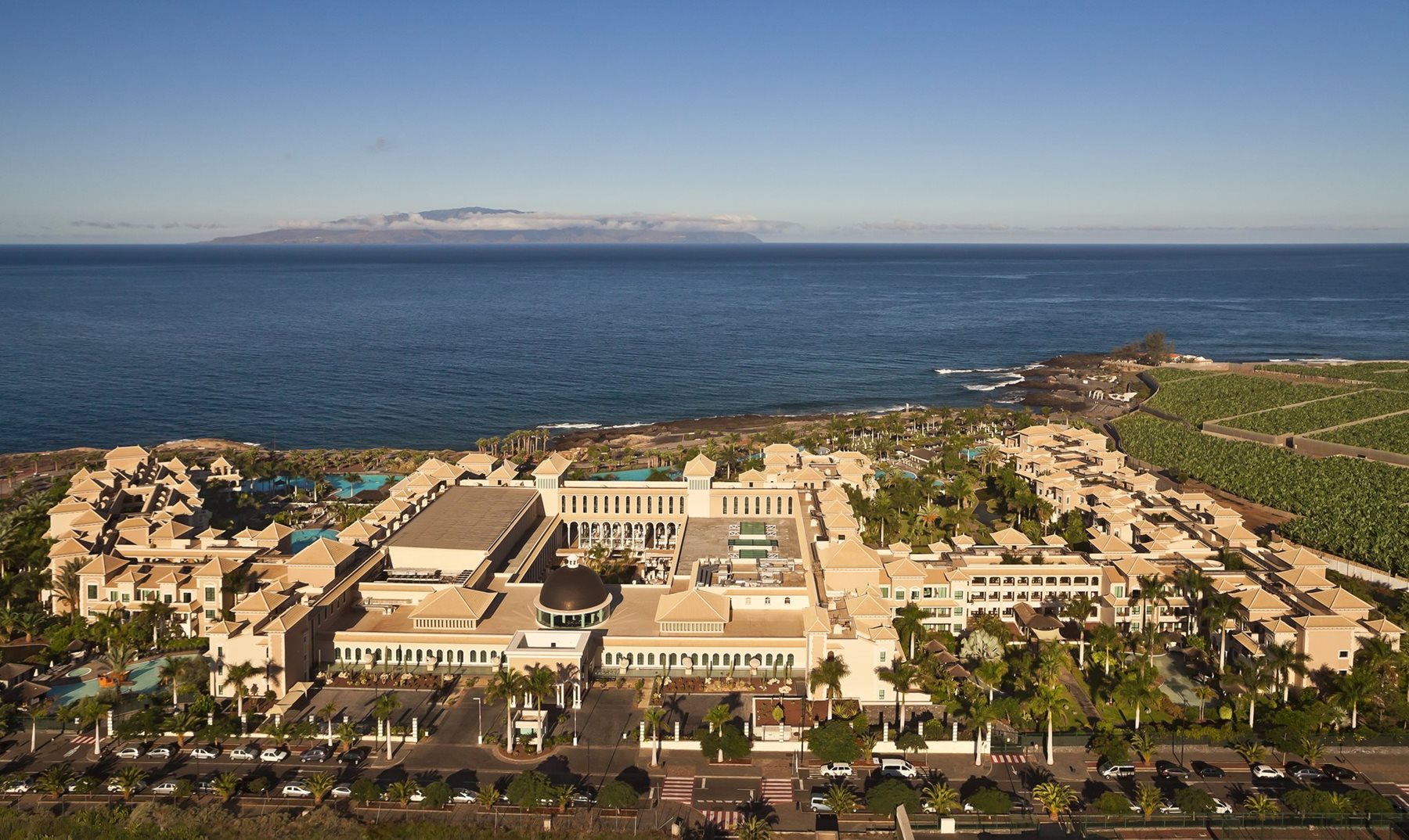 Aerial view, Gran Meliá Palasio de Isora, Tenerife