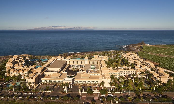 Aerial view, Gran Meliá Palasio de Isora, Tenerife