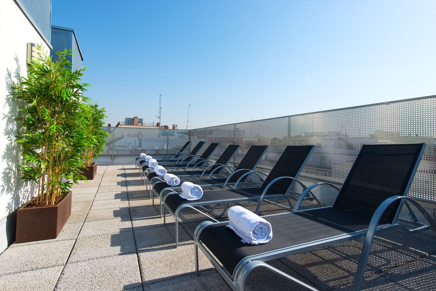 Terrasse, Hotel Neomagna, Madrid