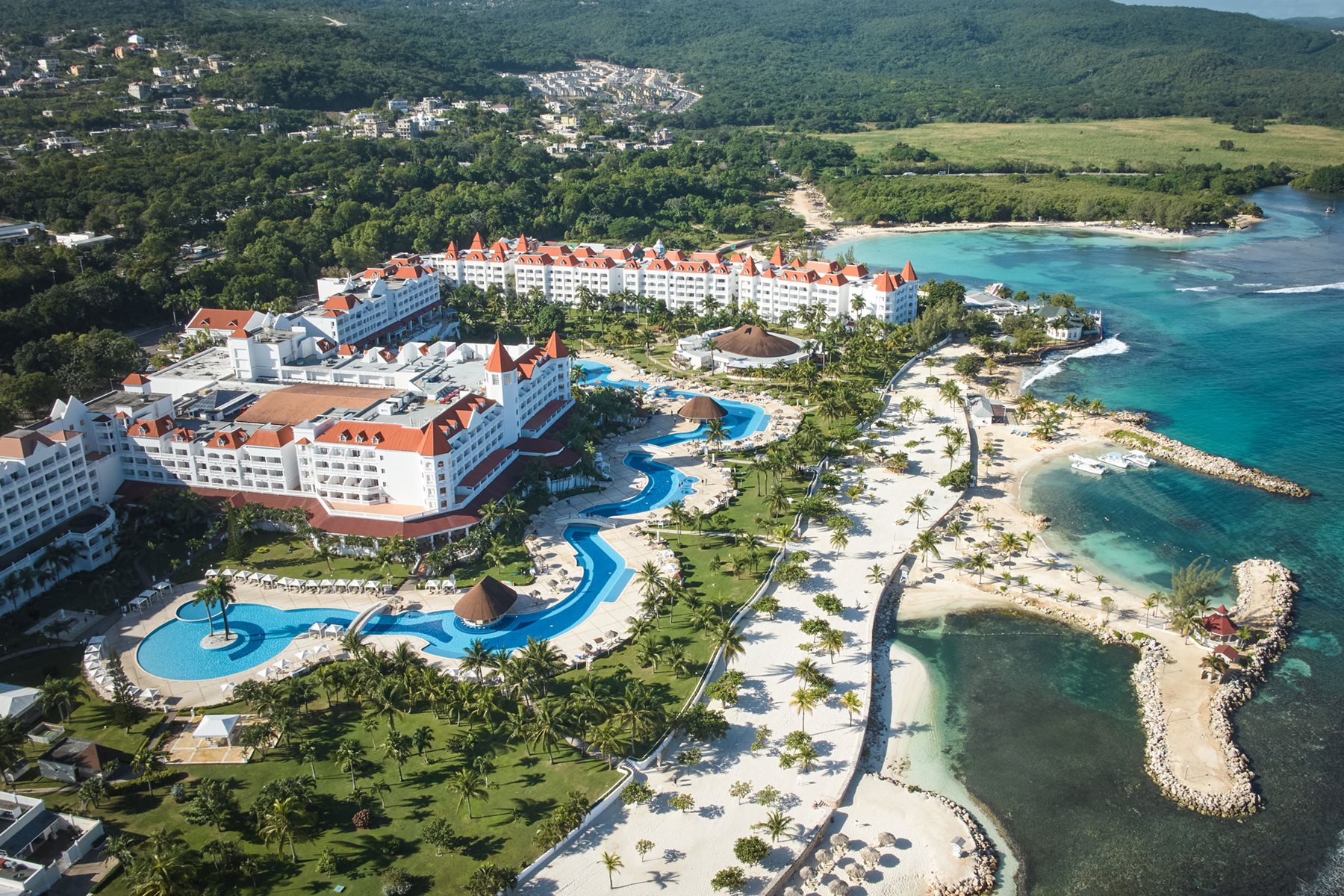 Aerial, Bahia Principe Grand Jamaica, Runaway Bay