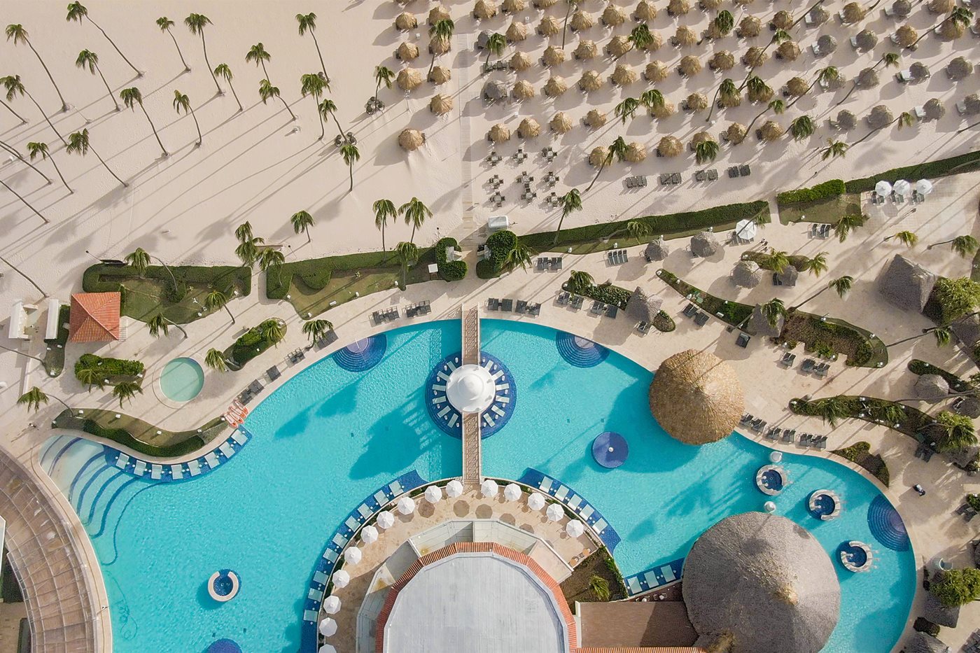 Aerial, Paradisus Palma Real Golf & Spa Resort, Punta Cana