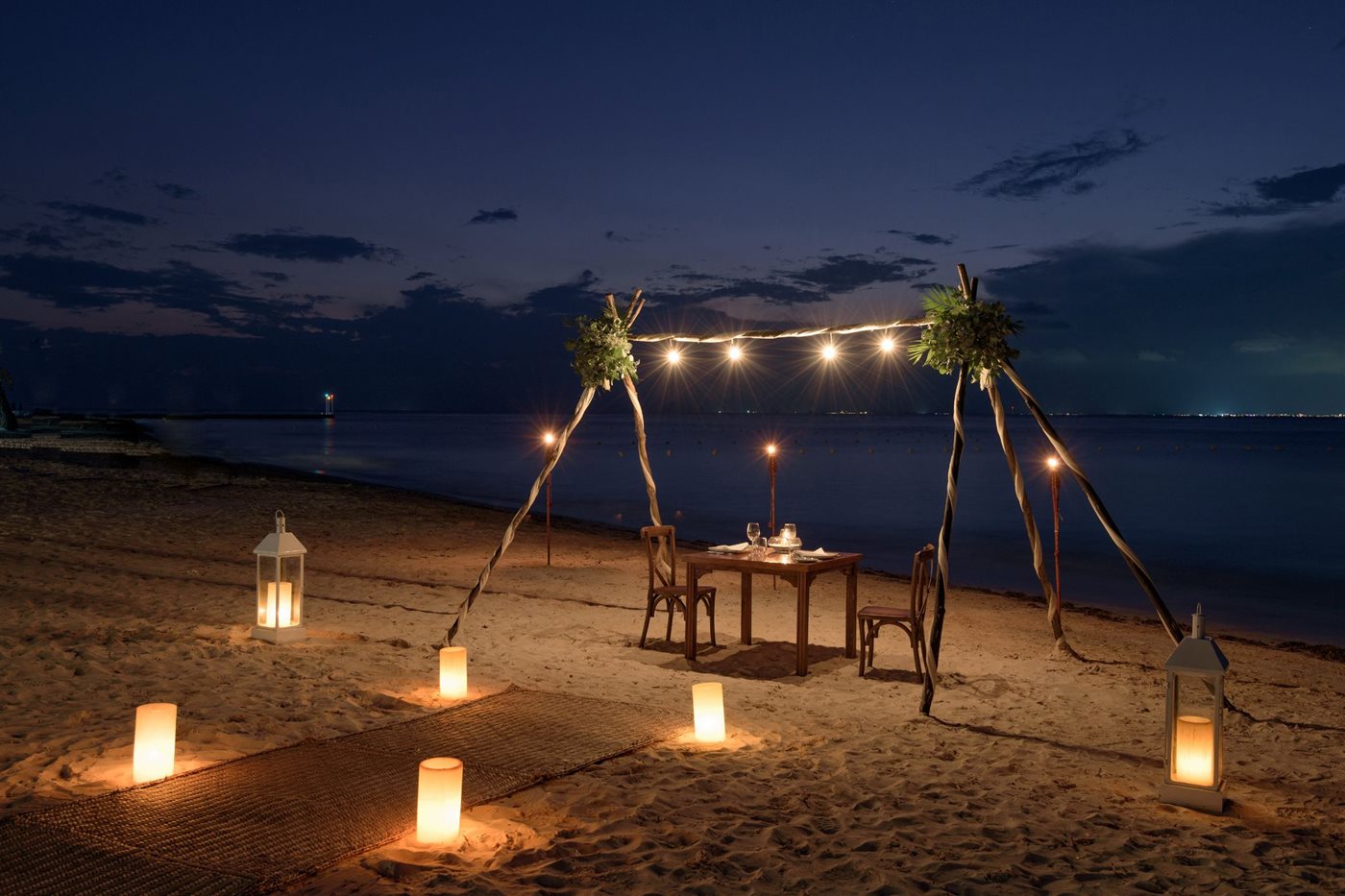 Romantic Dinner, Meliá Cozumel