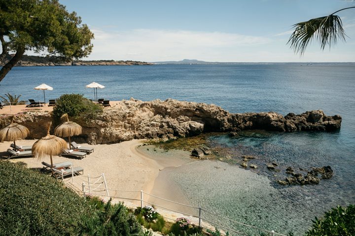 Beach, Hotel de Mar Gran Meliá, Majorca