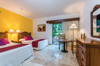 Room two Double Beds, Hacienda Buenaventura Hotel & Mexican Charm