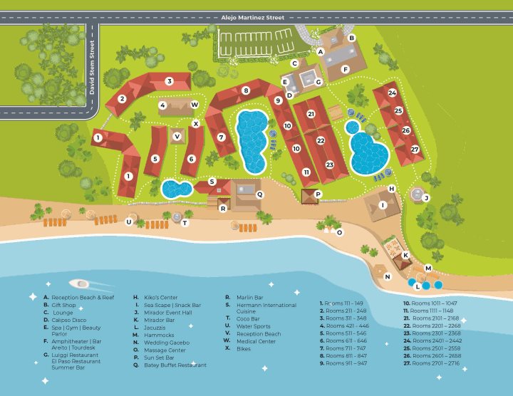 Select at Casa Marina - Hotel plan