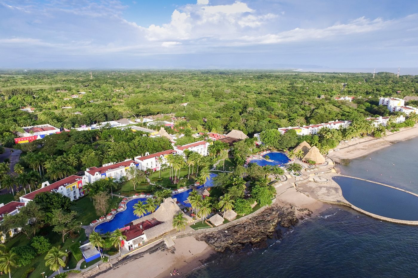 Aerial, Royal Decameron Salinitas, San Salvador