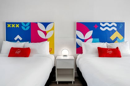 Standard Room 2 Queen-size bed, Developer Inn Maingate