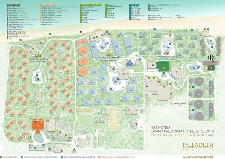 Grand Palladium Punta Cana Resort & Spa - Hotel plan