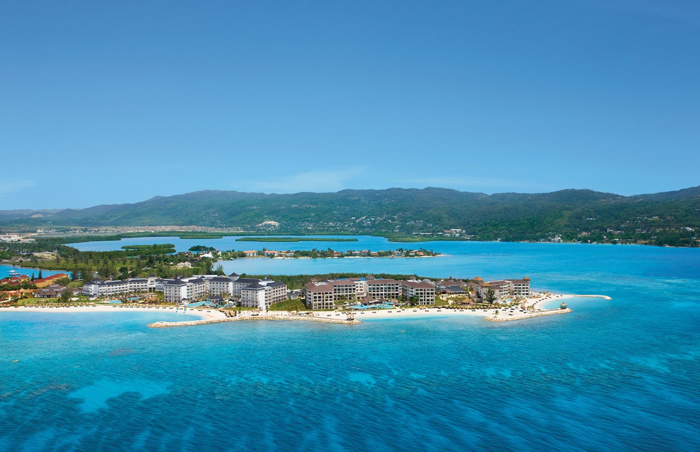 Aerial view, Secrets St. James Montego Bay