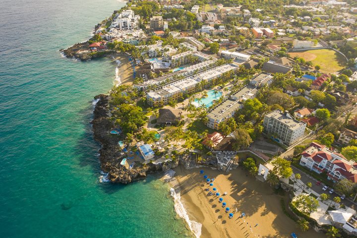 Aerial, Casa Marina Beach & Reef, Puerto Plata