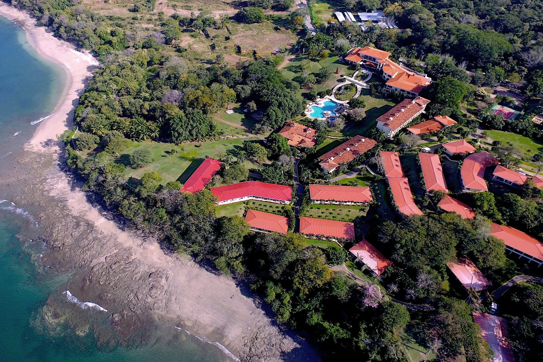 Aerial, Occidental Papagayo, Liberia