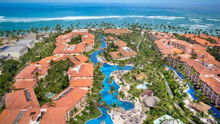 Vue aérienne, Majestic Colonial Punta Cana, Punta Cana