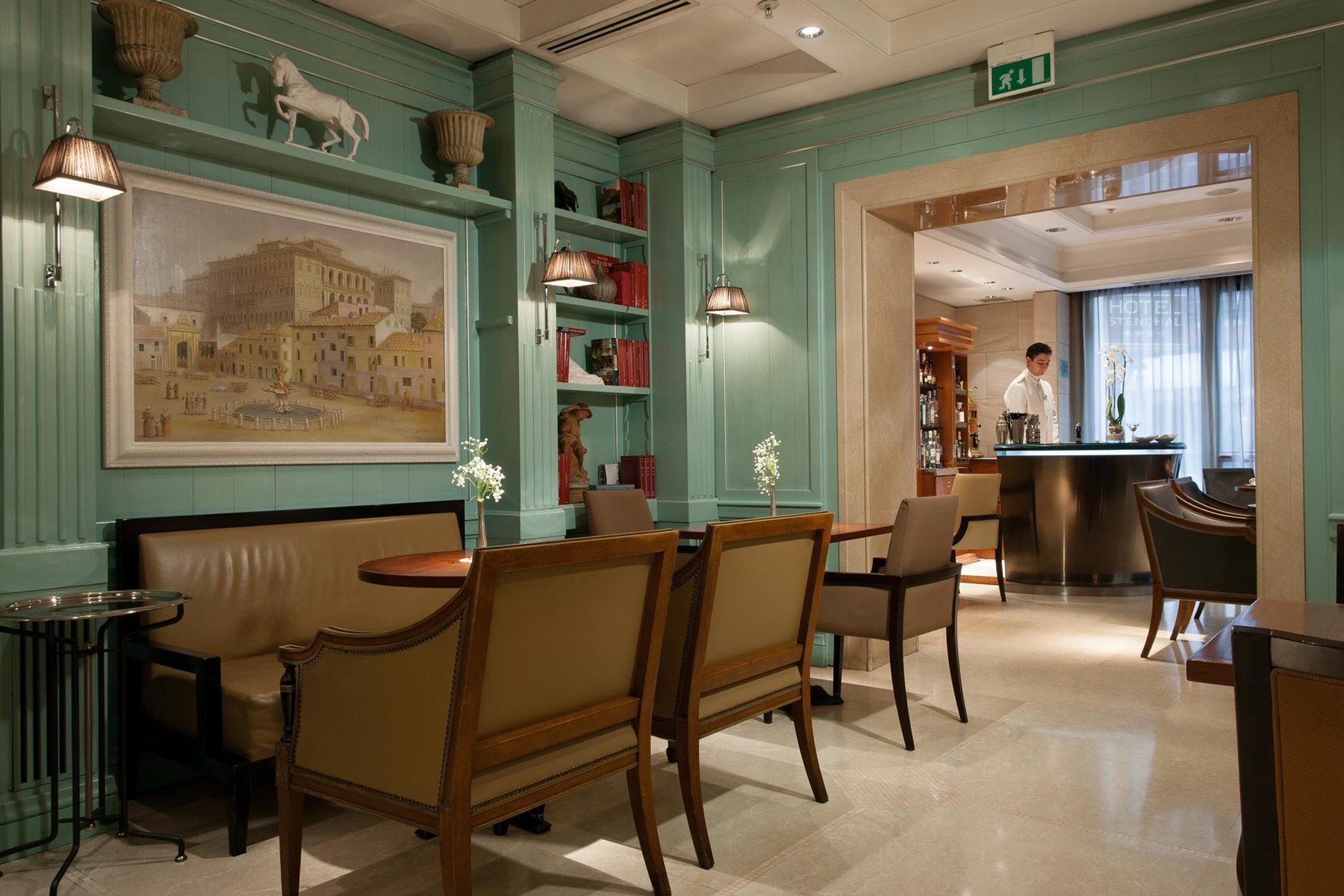 Cocktail bar, Hotel Stendhal