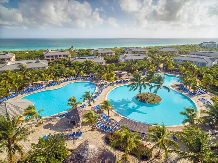 Aerial, Meliá Las Dunas, Cayo Santa Maria