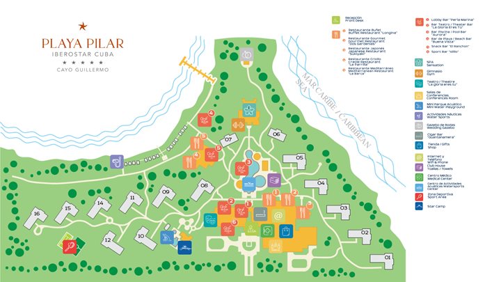 Iberostar Origin Playa Pilar - Hotel plan