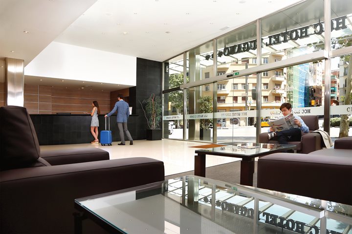 Réception, Hotel Lugano, Barcelone