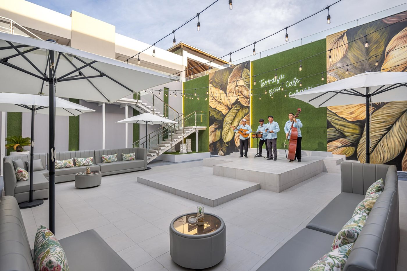 Terrasse, Meliá Costa Rey, Cayo Coco