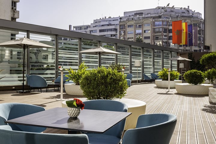 Terrasse, Barceló Anfa Casablanca