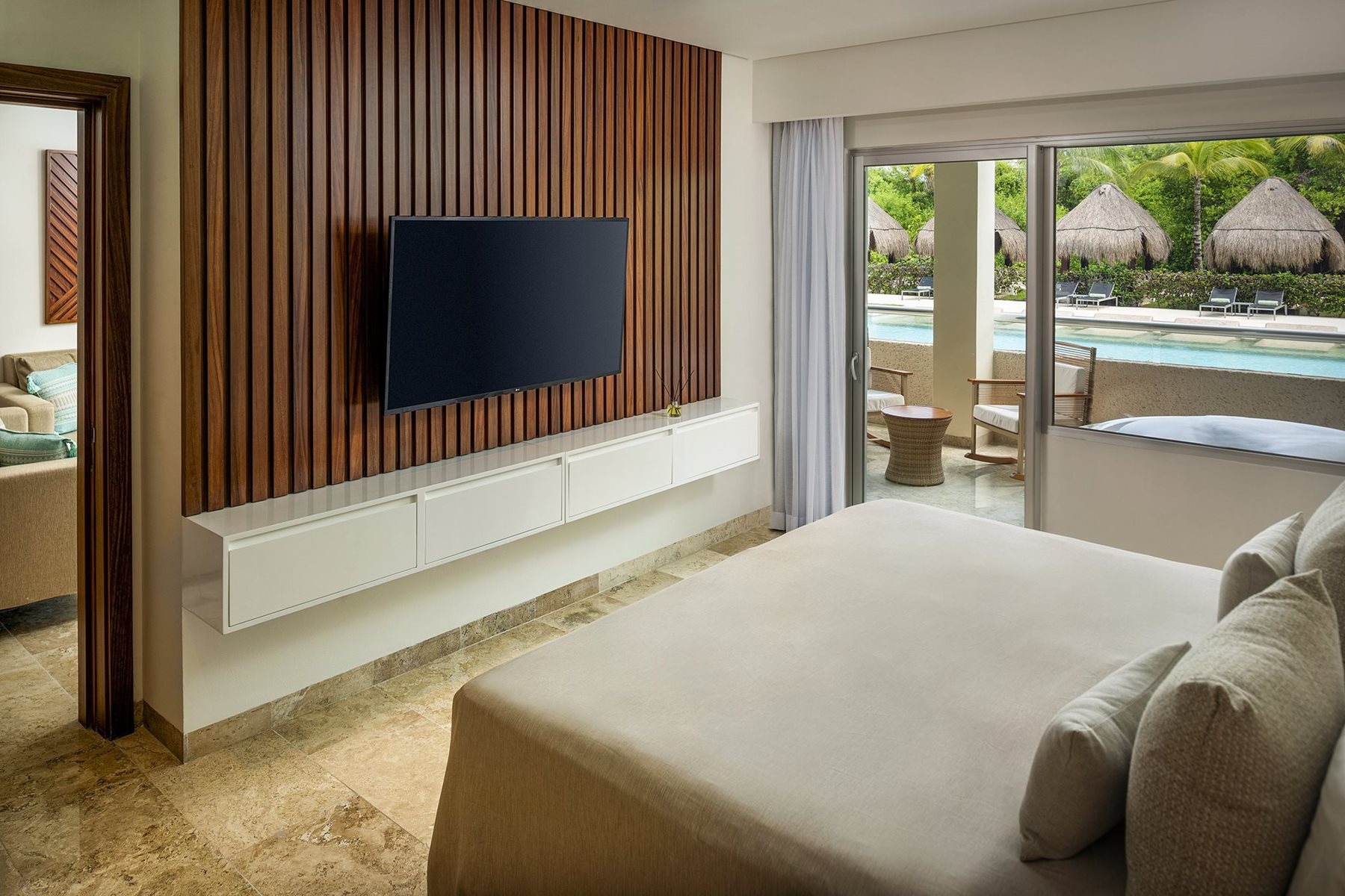 Collection Grand Luxe The Reserve suite des maîtres accès direct à la piscine, Paradisus La Perla Adults Only Riviera Maya