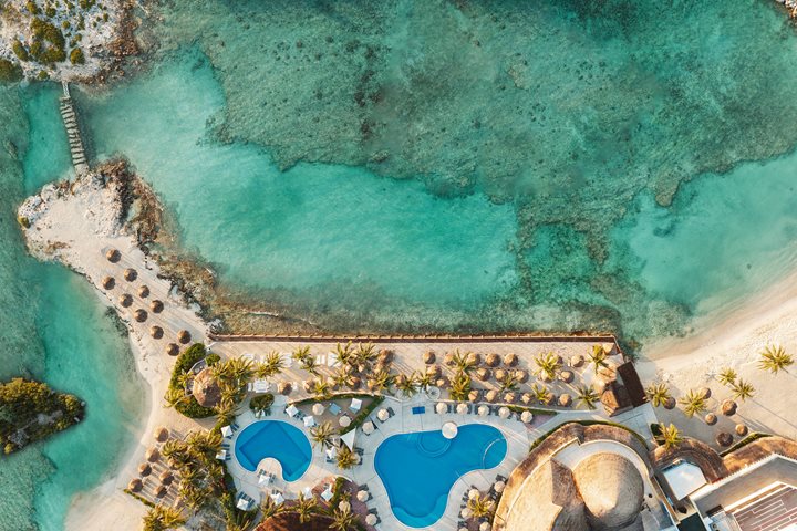 Aerial view, Catalonia Riviera Maya