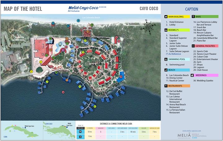 Meliá Cayo Coco - Hotel plan