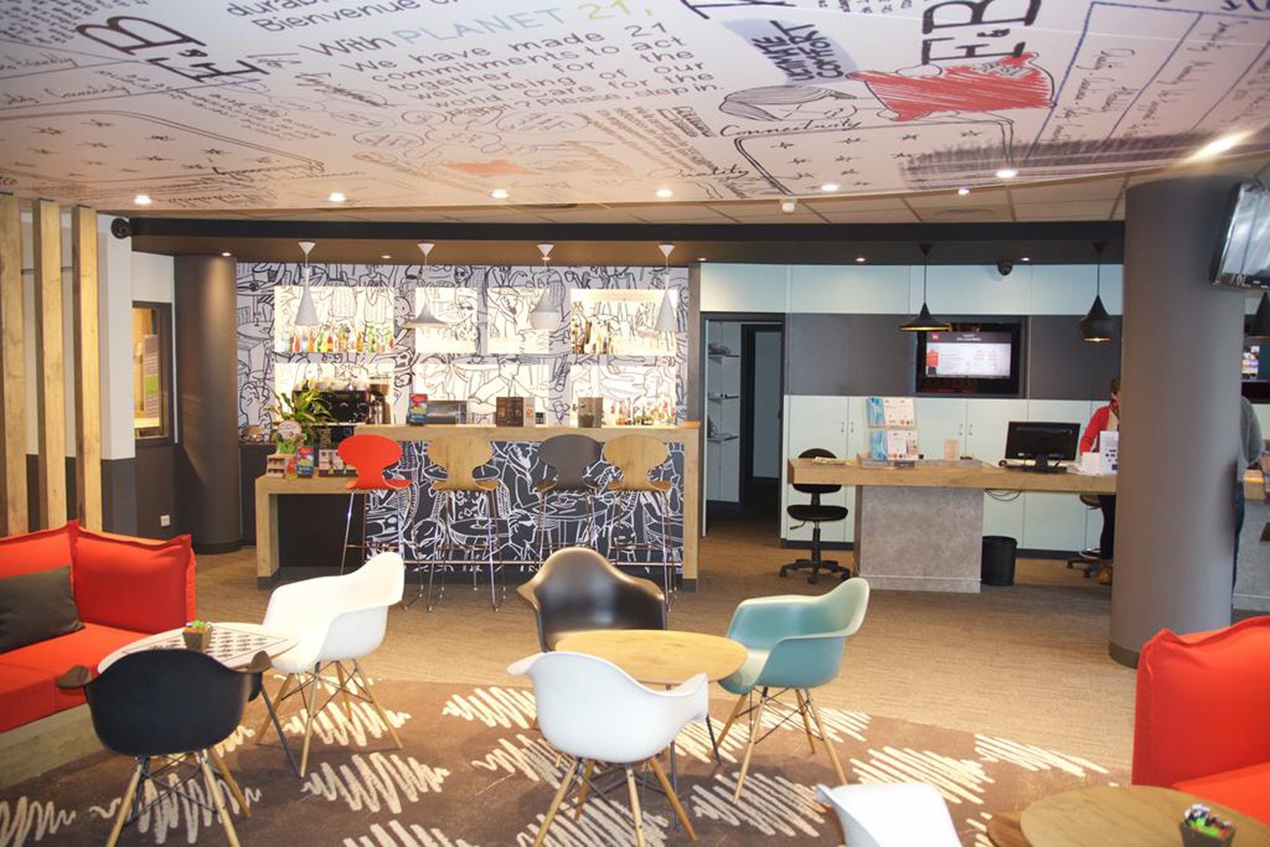 Hall, Hotel Ibis Marseille Timone